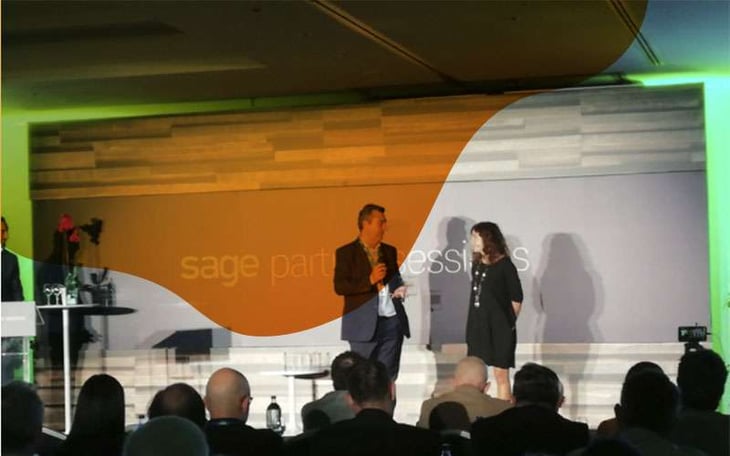 Saqqara recibe el premio anual en Sage Partners Sessions.